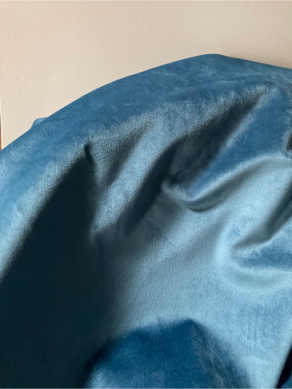 New Teal Velvet Black out Drapes w/rod pocket